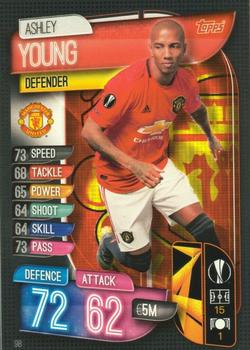 2019-20 Topps Match Attax UEFA Champions League UK #98 Ashley Young Front