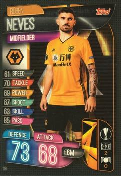 2019-20 Topps Match Attax UEFA Champions League UK #118 Rúben Neves Front