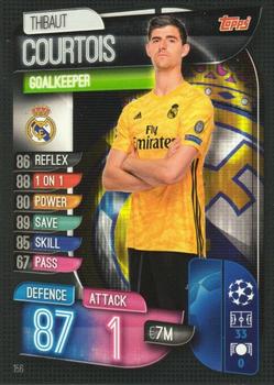 2019-20 Topps Match Attax UEFA Champions League UK #156 Thibaut Courtois Front