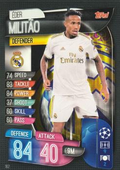 2019-20 Topps Match Attax UEFA Champions League UK #162 Eder Militao Front