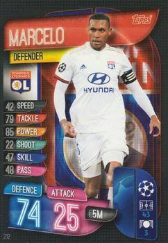 2019-20 Topps Match Attax UEFA Champions League UK #212 Marcelo Front