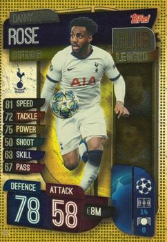 2019-20 Topps Match Attax UEFA Champions League UK #292 Danny Rose Front