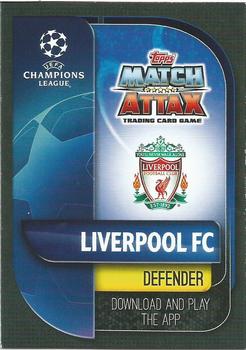 2019-20 Topps Match Attax UEFA Champions League UK - Super Squad #SS3 Andrew Robertson Back