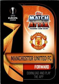 2019-20 Topps Match Attax UEFA Champions League UK - Super Boost Strikers #SBU5 Anthony Martial Back