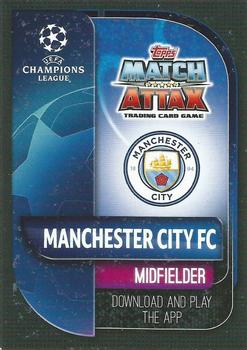 2019-20 Topps Match Attax UEFA Champions League UK - Silver Limited Edition #LE7S Raheem Sterling Back