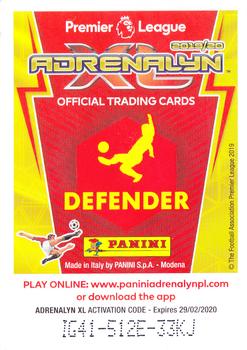 2019-20 Panini Adrenalyn XL Premier League #345 Matt Doherty Back