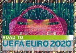 2019 Panini Road to UEFA Euro 2020 Stickers #1 Wembley Stadium Front