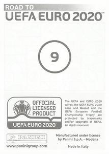 2019 Panini Road to UEFA Euro 2020 Stickers #9 Marcel Sabitzer Back
