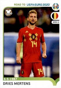 2019 Panini Road to UEFA Euro 2020 Stickers #31 Dries Mertens Front