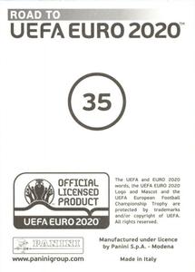 2019 Panini Road to UEFA Euro 2020 Stickers #35 Lovre Kalinic Back