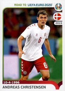 2019 Panini Road to UEFA Euro 2020 Stickers #69 Andreas Christensen Front