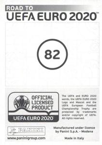 2019 Panini Road to UEFA Euro 2020 Stickers #82 Harry Kane Back