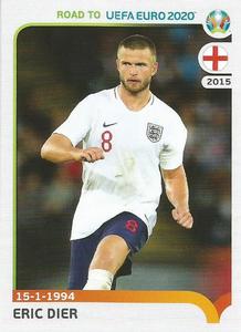 2019 Panini Road to UEFA Euro 2020 Stickers #89 Eric Dier Front