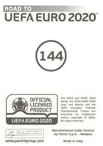 2019 Panini Road to UEFA Euro 2020 Stickers #144 Kostas Mitroglou Back