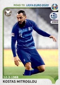 2019 Panini Road to UEFA Euro 2020 Stickers #144 Kostas Mitroglou Front