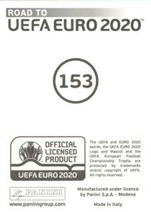 2019 Panini Road to UEFA Euro 2020 Stickers #153 Ragnar Sigurdsson Back