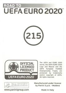 2019 Panini Road to UEFA Euro 2020 Stickers #215 Bartosz Bereszynski Back