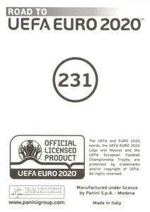 2019 Panini Road to UEFA Euro 2020 Stickers #231 Rúben Dias Back