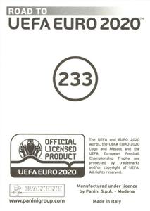 2019 Panini Road to UEFA Euro 2020 Stickers #233 Ruben Neves Back