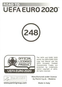 2019 Panini Road to UEFA Euro 2020 Stickers #248 Enda Stevens Back