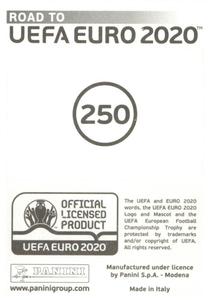 2019 Panini Road to UEFA Euro 2020 Stickers #250 Conor Hourihane Back