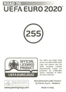 2019 Panini Road to UEFA Euro 2020 Stickers #255 Callum O'Dowda Back