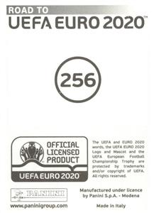 2019 Panini Road to UEFA Euro 2020 Stickers #256 Callum Robinson Back