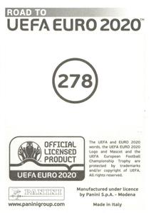 2019 Panini Road to UEFA Euro 2020 Stickers #278 Fedor Kudryashov Back