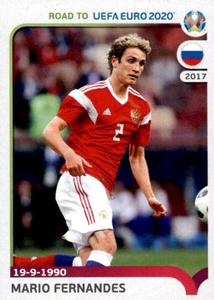 2019 Panini Road to UEFA Euro 2020 Stickers #280 Mario Fernandes Front