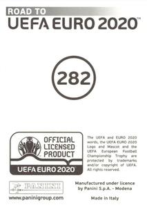 2019 Panini Road to UEFA Euro 2020 Stickers #282 Aleksandr Erokhin Back