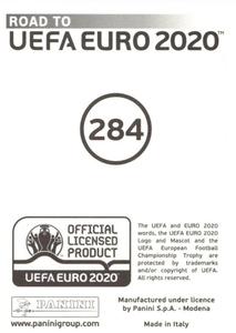 2019 Panini Road to UEFA Euro 2020 Stickers #284 Daler Kuzyayev Back