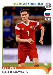 2019 Panini Road to UEFA Euro 2020 Stickers #284 Daler Kuzyayev Front