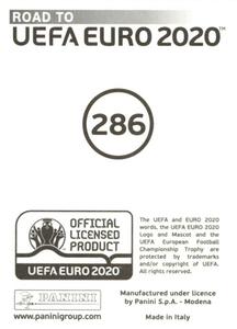 2019 Panini Road to UEFA Euro 2020 Stickers #286 Roman Zobnin Back