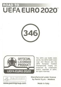 2019 Panini Road to UEFA Euro 2020 Stickers #346 Rene Krhin Back