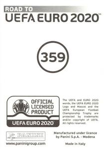 2019 Panini Road to UEFA Euro 2020 Stickers #359 Daniel Carvajal Back