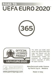 2019 Panini Road to UEFA Euro 2020 Stickers #365 Isco Back