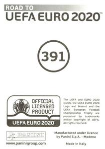 2019 Panini Road to UEFA Euro 2020 Stickers #391 Michael Lang Back