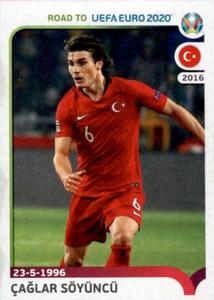 2019 Panini Road to UEFA Euro 2020 Stickers #404 Caglar Soyuncu Front