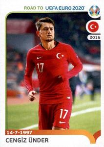 2019 Panini Road to UEFA Euro 2020 Stickers #411 Cengiz Ünder Front
