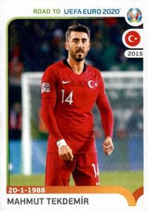 2019 Panini Road to UEFA Euro 2020 Stickers #412 Mahmut Tekdemir Front