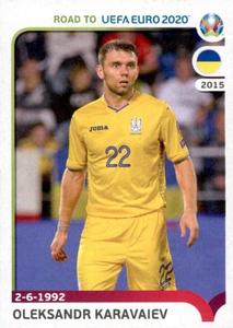 2019 Panini Road to UEFA Euro 2020 Stickers #419 Oleksandr Karavayev Front