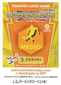2018-19 Panini Adrenalyn XL La Liga #456 Isco Back