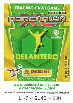 2018-19 Panini Adrenalyn XL La Liga #462 Gerard Moreno Back