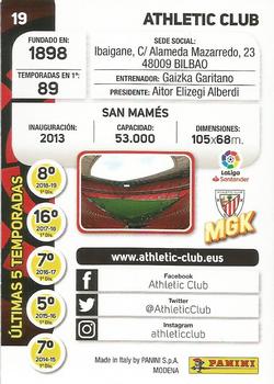 2019-20 Panini Megacracks LaLiga Santander #19 Athletic Club Back