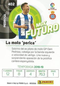 2019-20 Panini Megacracks LaLiga Santander #402 Pedrosa Back