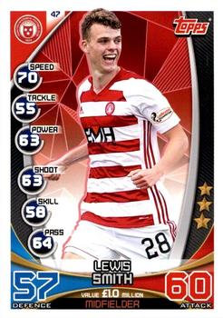 2019-20 Topps Match Attax SPFL #47 Lewis Smith Front