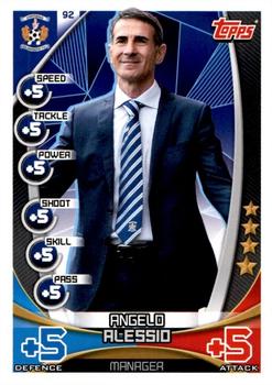 2019-20 Topps Match Attax SPFL #92 Angelo Alessio Front