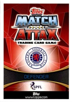 2019-20 Topps Match Attax SPFL #148 Connor Goldson Back