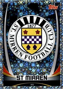 2019-20 Topps Match Attax SPFL #199 St. Mirren Club Badge Front