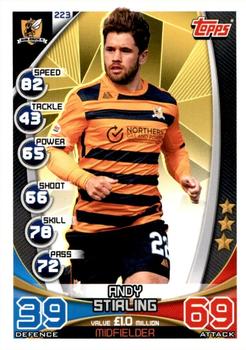 2019-20 Topps Match Attax SPFL #223 Andy Stirling Front